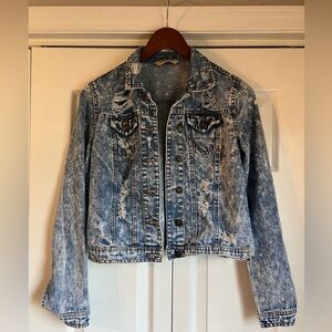 Highway Jeans Acid Wash Jacket S